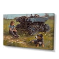 thumbnail image 2 of Designart "Children On The Farm II" Landscape Modern Wall Decor, 2 of 5