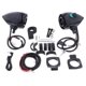thumbnail image 1 of A Prueba De Intemperie Para Motocicletas, Sistema De Amplificador Esté de sonido Y Reproductor De Música Con Soporte De Manillar M Soporte de 125 pulgadas Cola Altavoz de alto rendimiento para motocicleta, 1 of 8