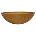 thumbnail image 7 of Solid Sugar Maple Wooden Bowl, Hand Turned Salad Bowl #1 Quality, 10 x 3 Inches, Serves 1-2, 7 of 7
