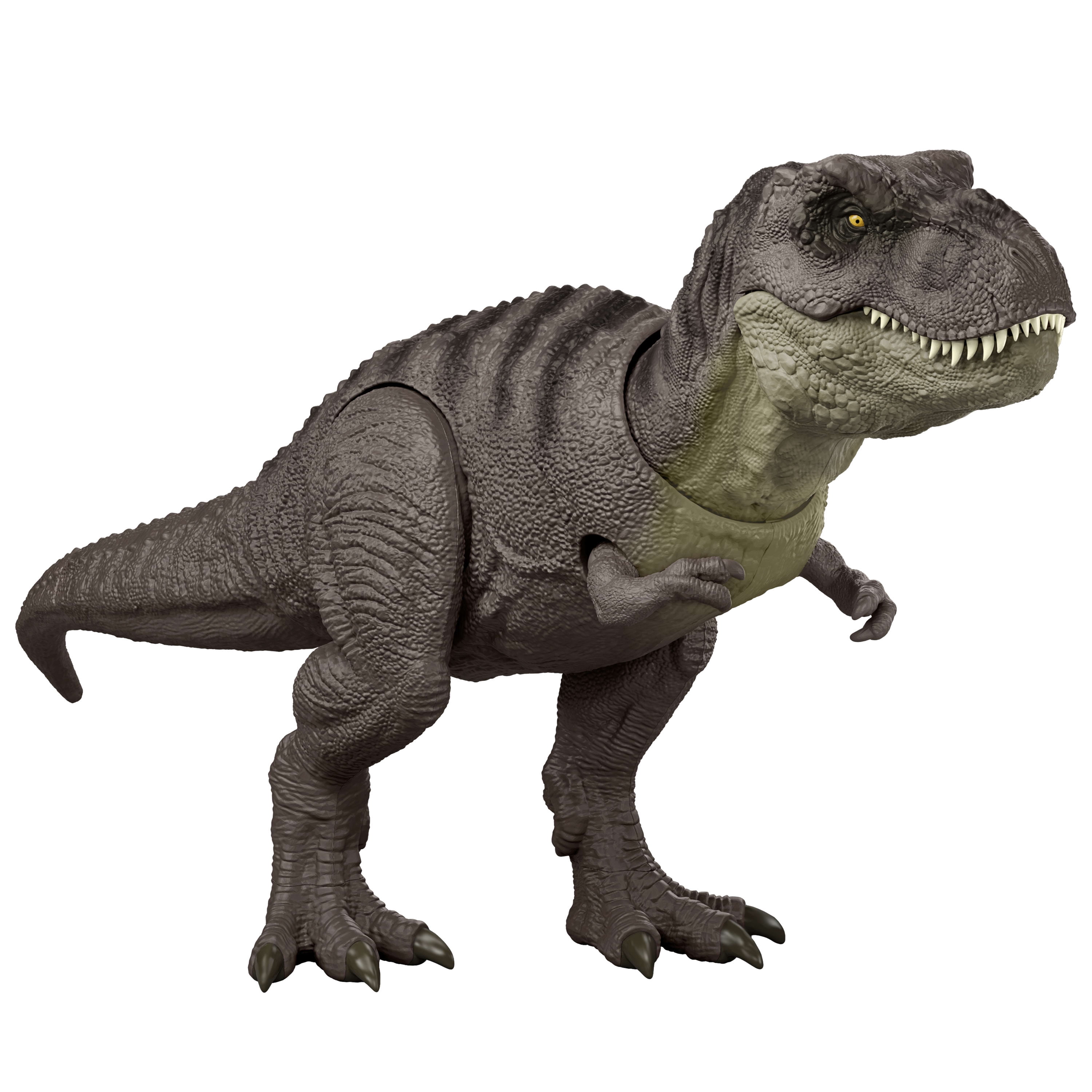 Jurassic World Rebirth Tyrannosaurus Rex Action Figure, Dinosaur Toy, T-Rex Chomp Attack, JURASSIC WORLD REBIRTH TYRANNOSAURUS REX