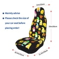 thumbnail image 4 of Fuzoiu Gnomes With Sunflowers Print Seat Covers Set, Car Seat Covers Front Seats, Car Seat Protector, Car Seat Cushion, Seat Covers Carseat Cover Universal Fit for Most Cars, 4 of 7
