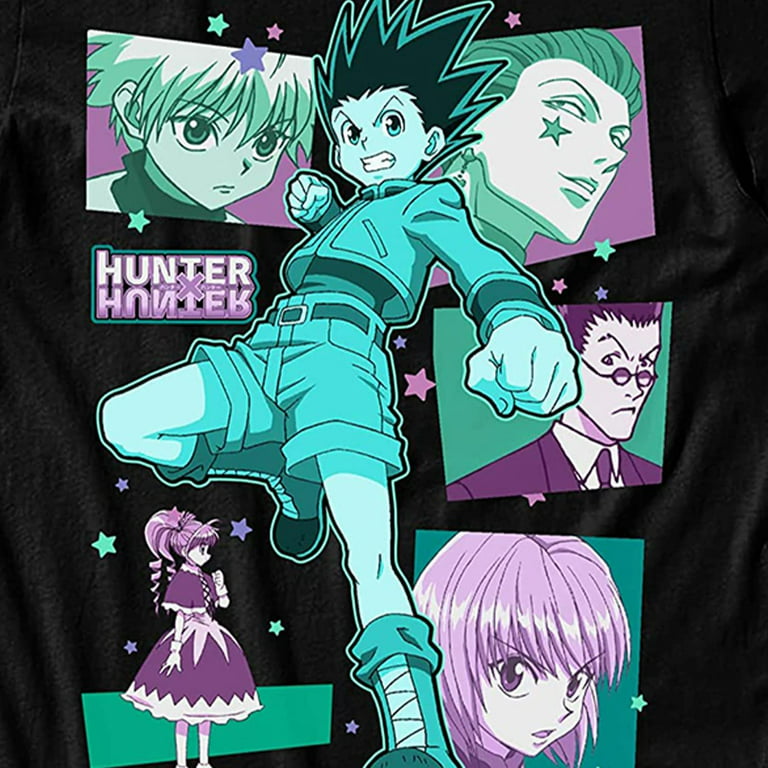 Hunter x Hunter Mens Killua Black Shirt New S, M, L, XL