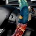 thumbnail image 5 of Starfish 14.5 Inch Printing PVC Leather Car Wheel Cover, Steering Wheel Covers, Auto Accessories, 5 of 6