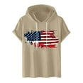 thumbnail image 1 of Styesk T-Shirts pour Hommes, Imprimé Décontracté, Mode, à Capuche, Manches Courtes, Sport, 1 of 7