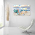thumbnail image 6 of Epic Art 'Beach Ride II' by James Wiens, Acrylic Glass Wall Art, 36"x24", 6 of 8