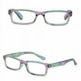 thumbnail image 3 of 4 Pack Spring Hinges Reading Glasses Rectangle Readers Presbyopic glasses, 3 of 3
