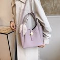 thumbnail image 3 of Bolso Hombro para Mujer Con Cinta Piel Sintética Color Sólido, 3 of 9