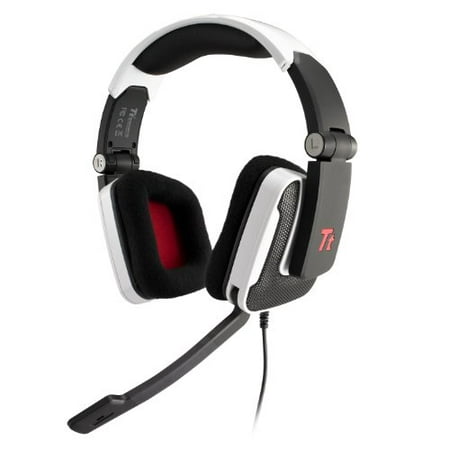 Tt Esports Shock Headset - Surround - White - Mini-phone Wired - 32 Ohm - 20 Hz 20 Khz - Over-the -head - Binaural Snr - Ear-cup - 10 Ft Cable (Top 10 Best Gaming Headphones)