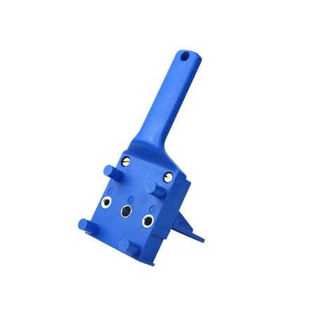 

Portable Wood Doweling ABS Plastic Handheld Hole 6/8/10mm Drill Bit Hole Puncher For Carpentry Dowel Joints Blue