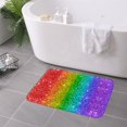 thumbnail image 6 of Kdxio Glitter Rainbow,16" x 24", Non-Slip Front Door Mats,Outdoor Welcome Mat Washable, 6 of 9
