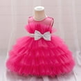 thumbnail image 4 of NAFUU Flower Girl Dress Elegant Girls Party Dress Sleeveless Tutu Princess Dresses Sparkling Festive Birthday Celebrations Temperament Dresses, 4 of 5