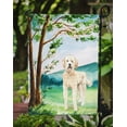 thumbnail image 3 of Carolines Treasures CK2573GF Under the Tree Goldendoodle Garden Size Flag, 3 of 3