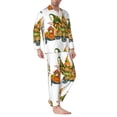 thumbnail image 2 of KLL Thanksgiving Truck Sleepwear Mens Flannel Pajamas,Long Cotton Pj Set, 2 of 7
