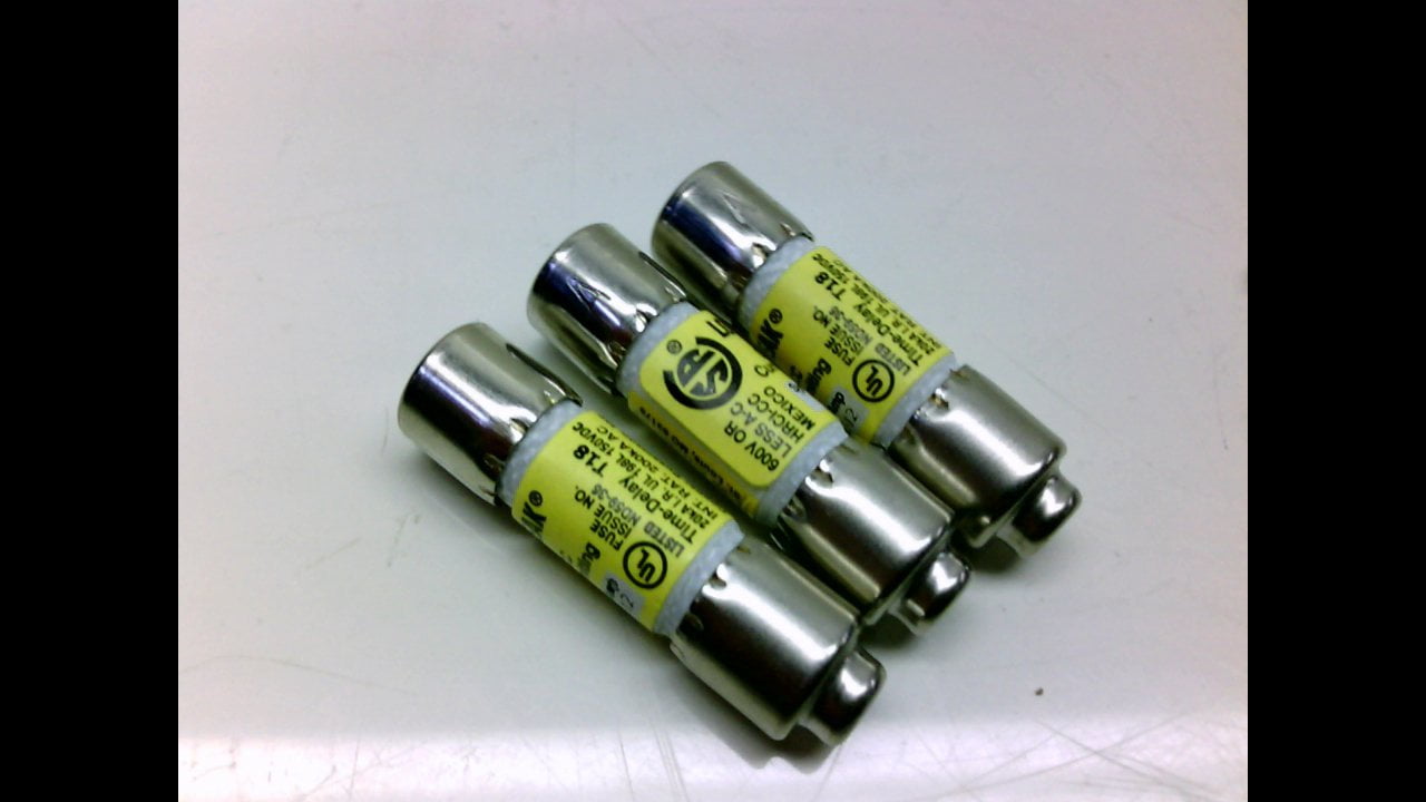 Cooper Bussmann LpCc12 Pack Of 3 Class Cc LowPeak Fuses LpCc12