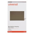 thumbnail image 2 of (4 pack) Universal UNV14151 1 in. Box Bottom Pressboard Hanging Folder - Legal, Standard Green (25/Box), 2 of 6