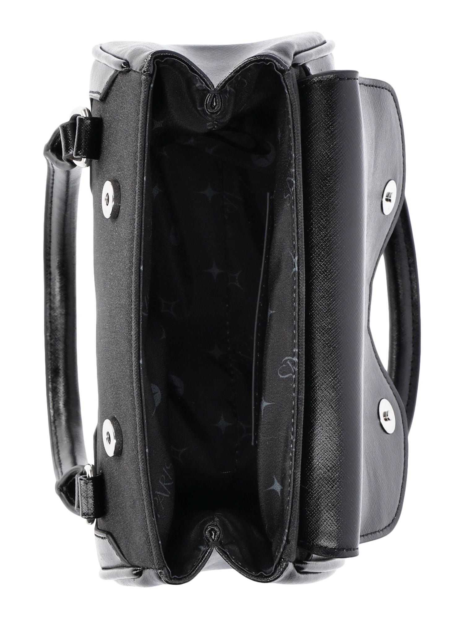 Paris Hilton Women's Mason Mini Tote with Crossbody Strap, Black