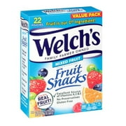 Welch's Mixed Fruit Fruit Snacks Value Pack, 0.9 oz, 22 Count