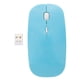 thumbnail image 1 of Ratón inalámbrico ergonómico plano de 2,4 G y 4 botones con nanorreceptor USB (azul), 1 of 5
