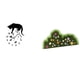 thumbnail image 1 of Reloj de pared,Reloj de pared de gato para sala de estar,dormitorio decorativo.,Alfombra de piso,Alfombra de piso irregular,suave y moderna.,Alfombra de flores y plantas,alfombra de noche, 1 of 8