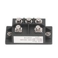 thumbnail image 2 of Diode Bridge Rectifier, Power Diode Rectifier Module 4mA Forward Reverse Leakage Current 1600V 150 degrees Celsius  3 Phase Insulation Voltage 2500V AC ABS  for Workshop, 2 of 7