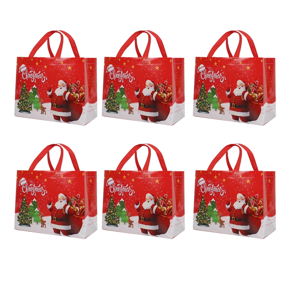 Large Christmas Gift Bags, Christmas Shopping Bags for Gifts, Reusable