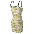 thumbnail image 6 of Ladies Elegant Sling Sleeveless Sexy Dress flowers, 6 of 6