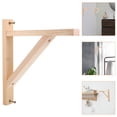 thumbnail image 4 of Shisuyan 2pcs Shelf Mounting Bracket Wall Mounted Shelf Support Shelf Bracket Triangular Shelf Bracket, 4 of 8