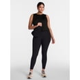 thumbnail image 2 of Avia Women's Hybrid Leggings, 27" Inseam, Sizes XS-XXL, 2 of 6
