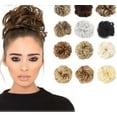 thumbnail image 6 of Janrevotw Messy Bun Hair Piece Wavy Curly Hair Bun Hair Extensions Synthetic Messy Bun Hair Piece For Women Girls, 6 of 9