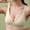 Beige, variant on Full Coverage Bra for Women Lightly Lined Supportive Wire Free Bralette Seamless Push Up Soft Daily Wear Bra 36A, Beige