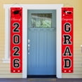 thumbnail image 2 of Banner DAZONGE Graduación 2026 Rojo y Negro 32x180 cm, 2 of 6