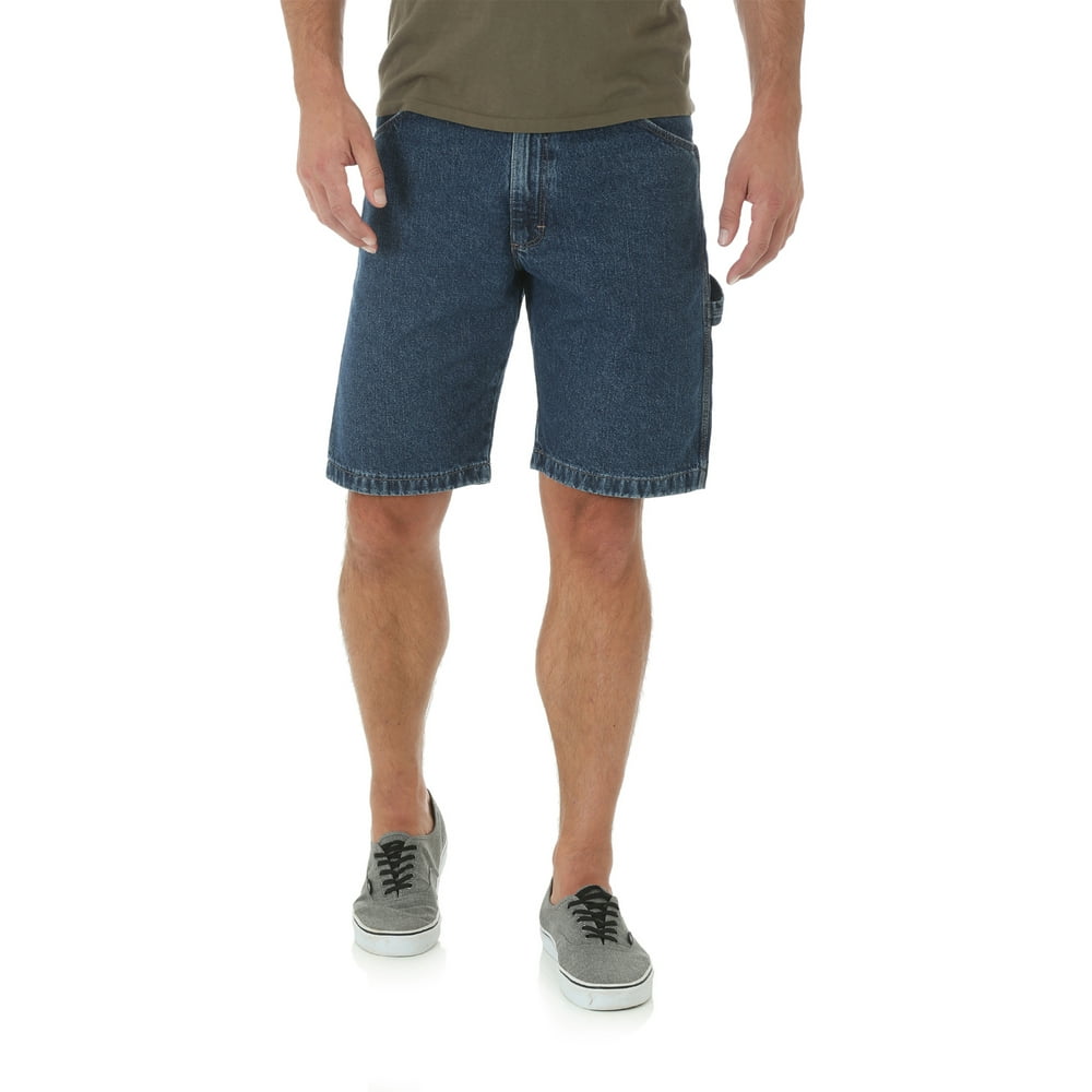 Wrangler - Wrangler Men's Denim Carpenter Shorts - Walmart.com ...