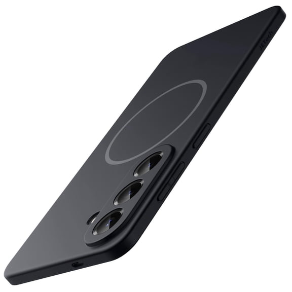 JETech Magnetic Slim Case for Samsung Galaxy S26 Plus, Ultra-Thin Lightweight Matte Cover (Black)