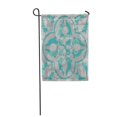 thumbnail image 1 of KDAGR Aloha Leaf and Flowers Pattern Cross Curves Garden Flag Decorative Flag House Banner 28x40 inch, 1 of 1