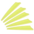 thumbnail image 1 of Uxcell Arrows Vanes, 100 Pack 1.65 Inch Arrow Fletching Archery Arrow Feather Shield Fletch for DIY Target Shooting, Yellow 2.5 in  Yellow, 1 of 5