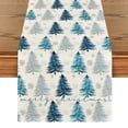 thumbnail image 1 of Árbol de Navidad con forma artoide de mesa, copos de nieve, Navidad, 1 of 5