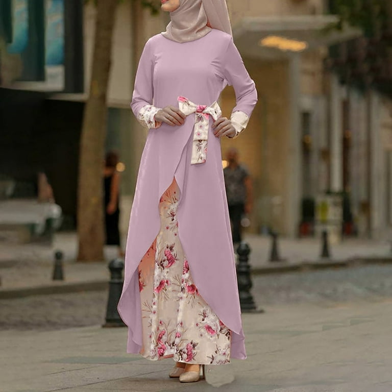 Dress hawaiian theme for muslimah online