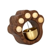 Paw Shopkeepers Bell Gate Bell Chime Door Opening Decor Ornaments Wood