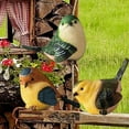 thumbnail image 3 of koolsoo Miniature Bird Decorative Figurines Garden Statue Birds Decor Mini Bird Figures 3Pcs, 3 of 9