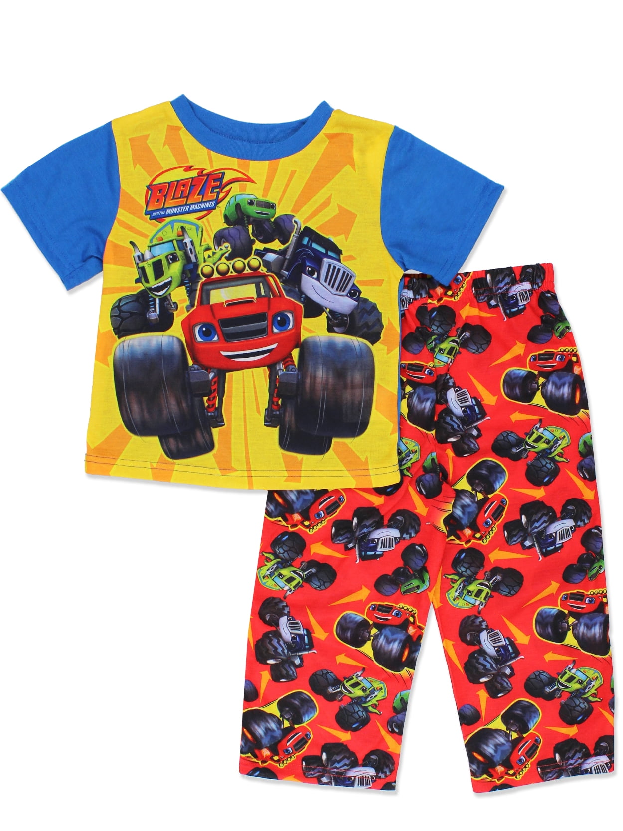 Blaze Boys Pyjamas Ages 18-24 Months to 4-5 Years 