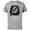 Athletic Heather, variant on Dawn of the Planet of the Apes Scratch Art Simian Survival - Short Sleeve Cotton T-Shirt for Adults - Customized-Athletic Heather
