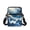 Blue Gold Marble Pattern, variant on FUIALDOLG Satchel Crossbody Bag for Travel, Zippered 2-Layer over Shoulder Bags for Women Cherry Blossom Horse Shoulder Bag