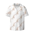 thumbnail image 6 of Kdxio Men's Hawaiian Shirt for Men Short Sleeve Shirt Leopard Print Summer Casual Holiday Beach Button Down T-Shirts, 6 of 7