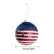 thumbnail image 2 of Fiudx Bola de Lentejuelas Del Día de La Independencia, Colgante de Estrella Patriótica, Diseño Clásico de Bandera, Decoración Fácil de Colgar, Ideal para Fiestas, Uso En Interiores y Exteriores, Ambi, 2 of 2