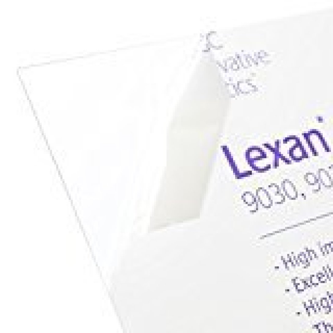 Lexan Sheet Polycarbonate 0.030 Thick, Clear, 12 x 12, 2Pack
