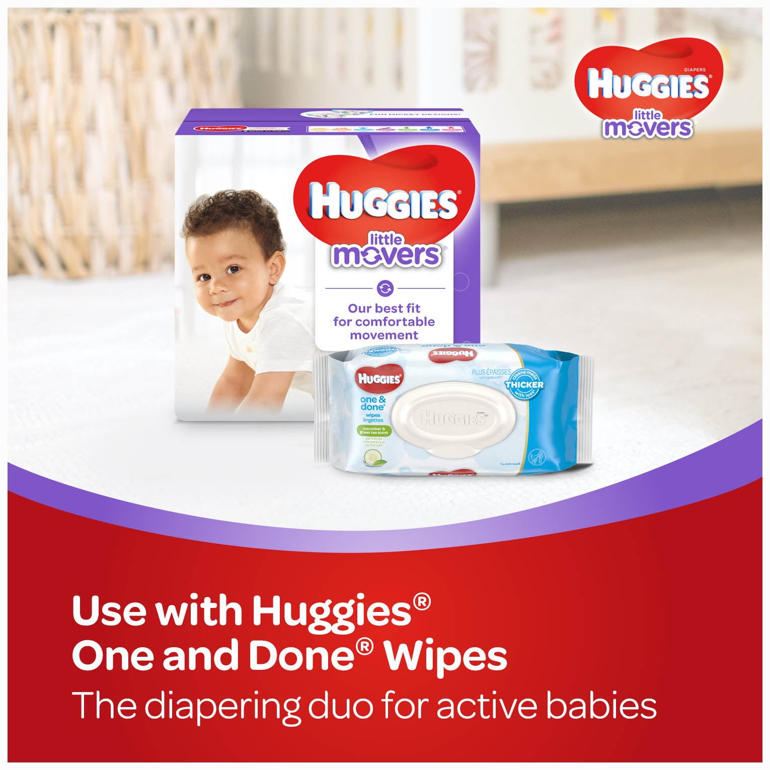huggies little movers size 6 walmart