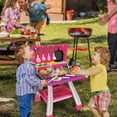 thumbnail image 2 of Set de juguetes de cocina AuroTops Pink Kids Grill con humo y luz, 2 of 7
