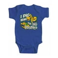 thumbnail image 1 of Toddler "I Dig Being the Big Brother" Bodysuit - Royal - 12 Months, 1 of 1