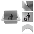 thumbnail image 1 of BALAHAPY Para Bote De Basura Empotrada En Acero Inoxidable Con De Espacio, 1 of 8