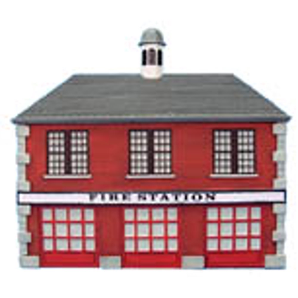 FIREHOUSE HO SCALE
